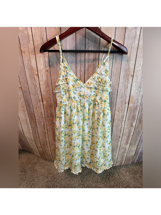 Trixxi Dresses & Skirts - Trixxi Juniors XL lemon print 🍋 sundress